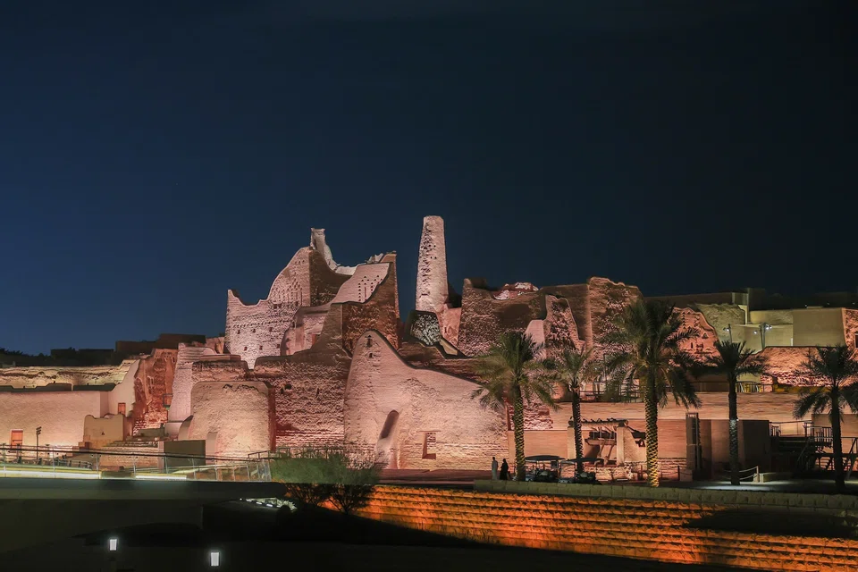 The US$63 billion project at Diriyah is set to feature dozens of hotels and thousands of homes. 