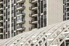 Apartment buildings at the Phoenix City residential project, developed by Country Garden Holdings in Shanghai.. Country Garden shares surged on Monday on expectation that Beijing would launch a rescue package to ease developers' liquidity strains and revive home purchases.