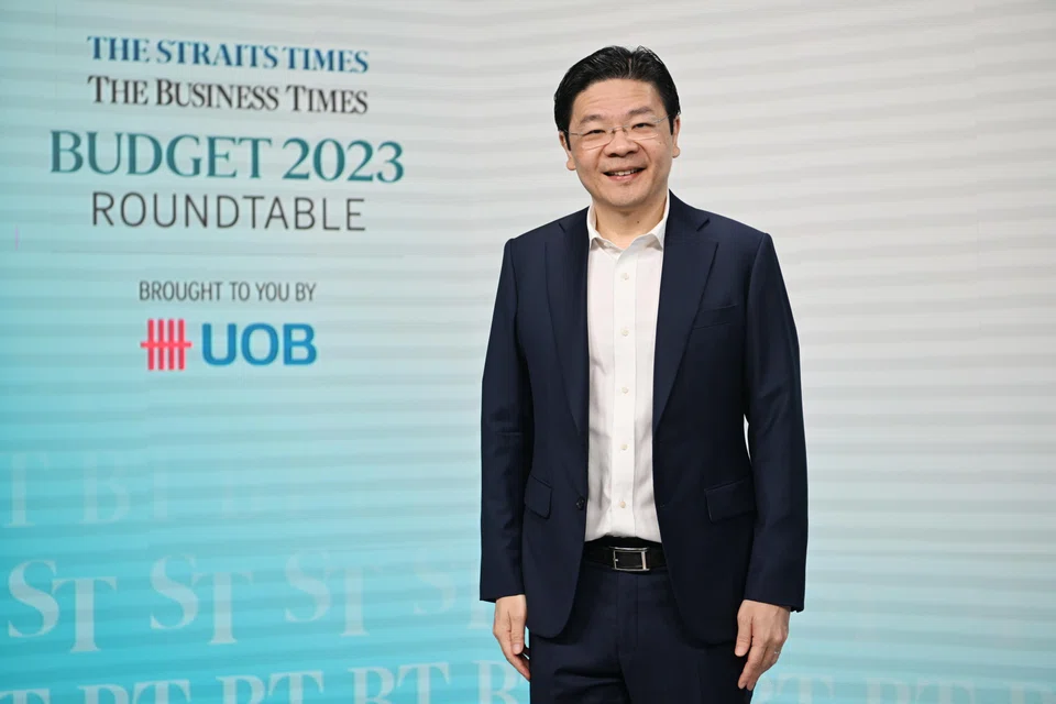 "We want everyone to do their part in nation-building," said Finance Minister Lawrence Wong at the roundtable, where panellists discussed housing prices, manpower issues, competitiveness and taxation. "Rich or poor, everyone contributes."