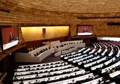 No date has been announced, but two sources with knowledge of the matter earlier on Monday told Reuters the vote would be on May 14.