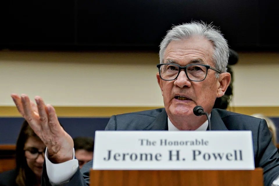 “My colleagues and I understand the hardship that high inflation is causing, and we remain strongly committed to bringing inflation back down to our 2 per cent goal,” Fed chair Jerome Powell says.