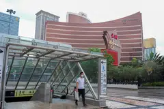 Wynn Macau casino resort on July 4, 2022; Macau started a week-long citywide shutdown on Monday in a return to its toughest pandemic restrictions.