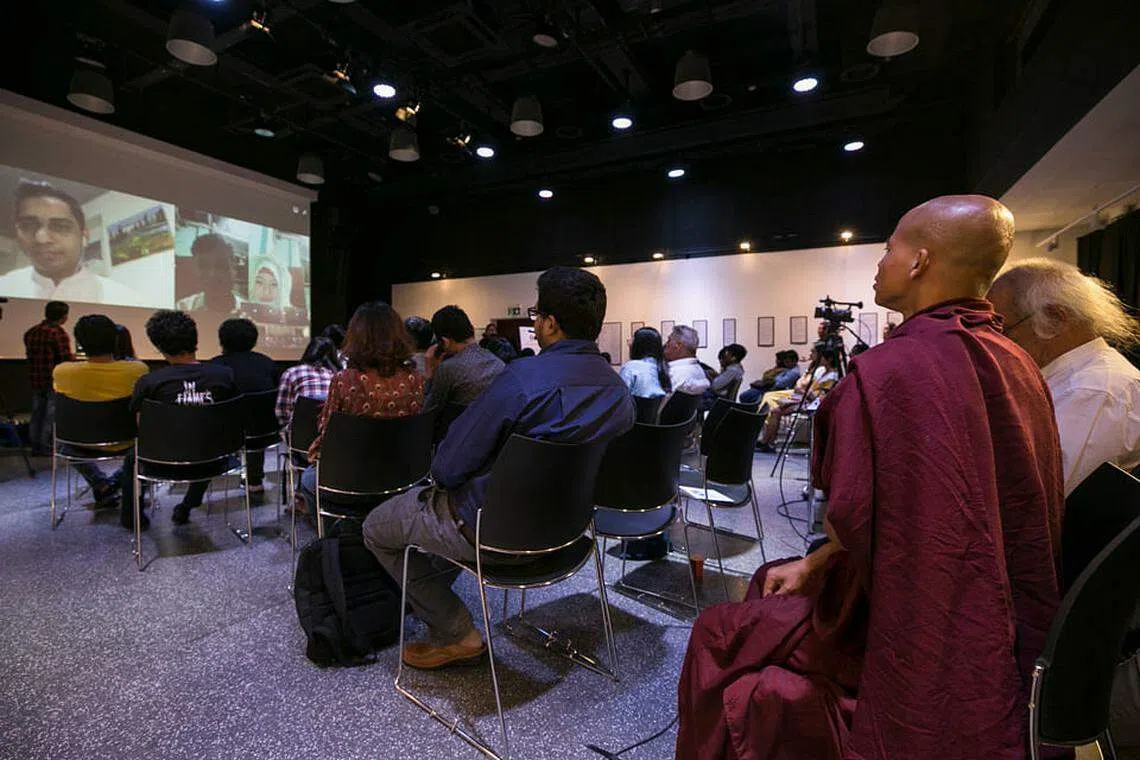 Rohingya refugee writers dial into Myanmar poetry slam