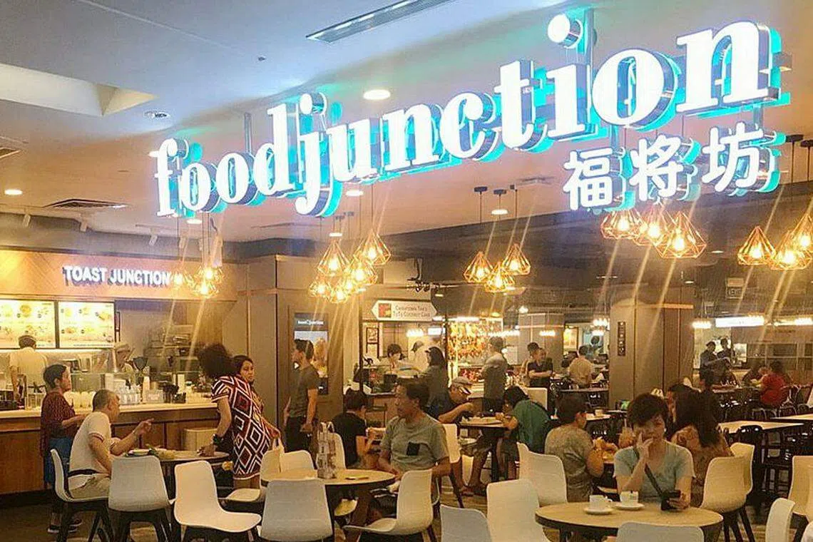 BreadTalk to buy food-court operator Food Junction for S$80m