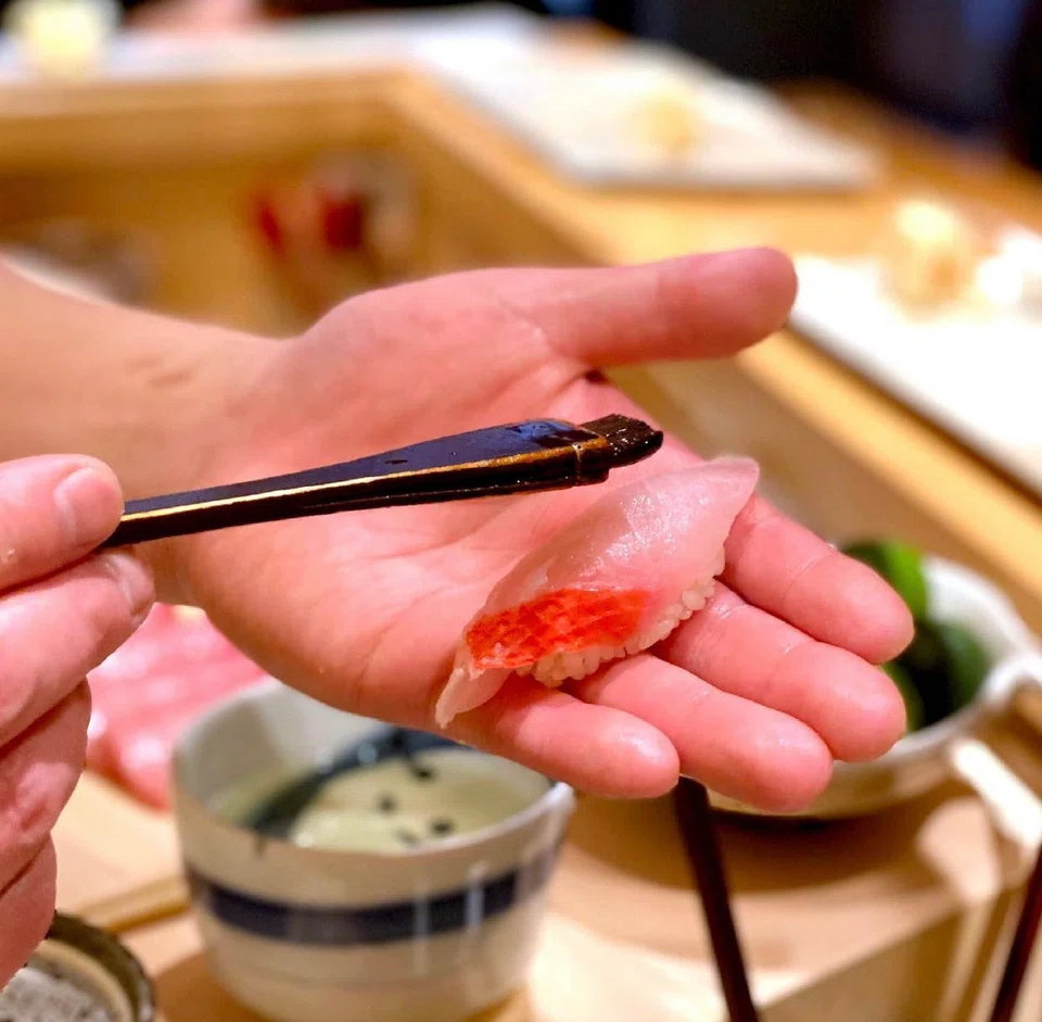 Sushi Tsubomi is an offshoot of legendary Sushi Saito