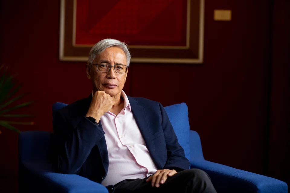 Felipe Medalla, governor of the Bangko Sentral ng Pilipinas (BSP), during an interview in Manila, the Philippines.