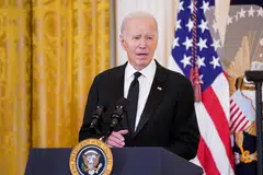 “Instead of doing anything to help make Americans’ lives better, they are focused on attacking me with lies,” says Biden, responding to the impeachment inquiry.