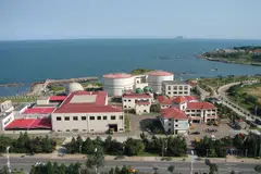 China Everbright's waste water treatment project in Qingdao. The group's profit margin has increased by 11 percentage points in H1 2023. 