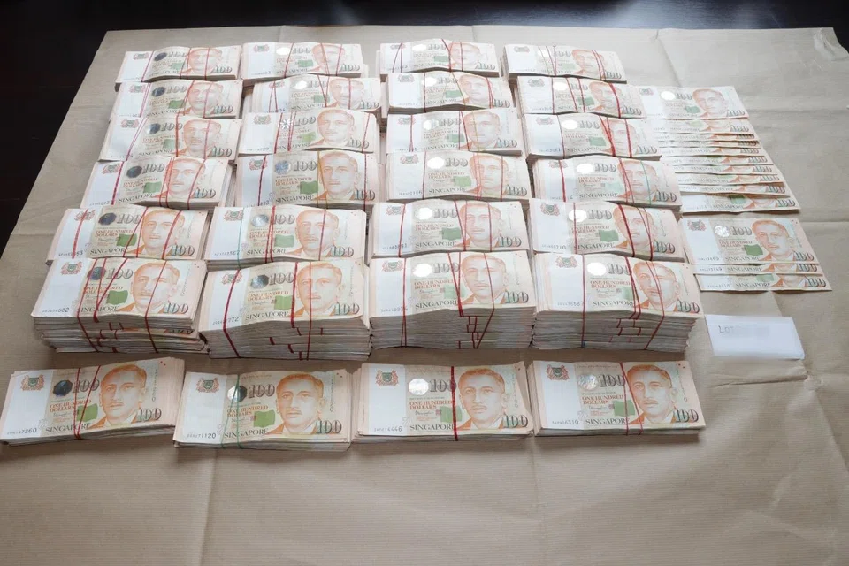 Police investigations unveiled more than S$2.4 billion worth of assets that have been seized so far, including cash, cryptocurrencies and properties.