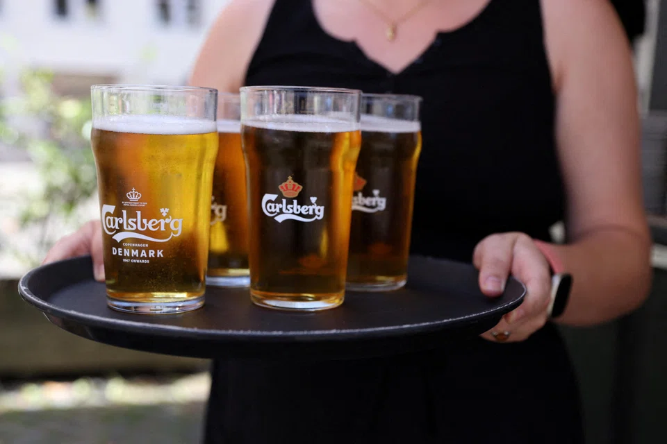Carlsberg says it now expects organic operating profit growth this year of between 4 per cent and 7 per cent.