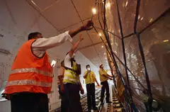 Asia-Pacific airlines saw their air cargo volumes decrease by 6 per cent in February, improving from the 19 per cent decline registered in January.