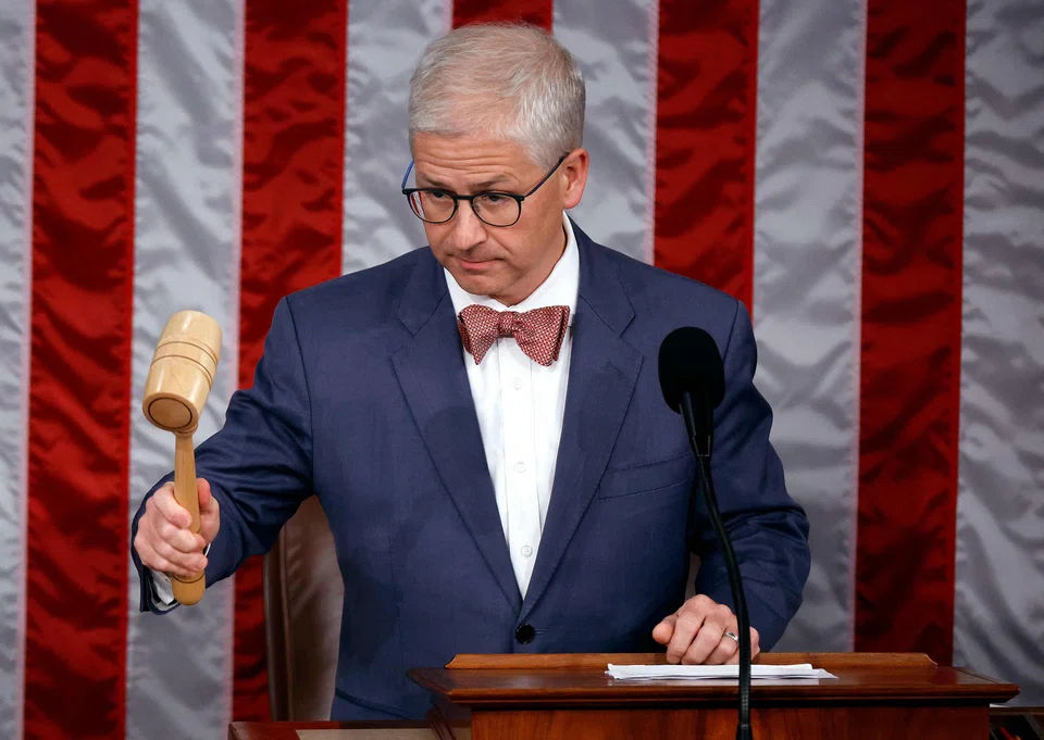 Democrats have been noncommittal about empowering Patrick McHenry (above) and their votes could be needed if more than four Republicans vote against the resolution. 