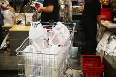 The disposable carrier bag charge will apply to supermarket operators with an annual turnover of over S$100 million. 