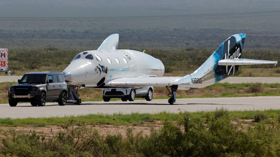 Virgin Galactic hasn’t been into space since July 2021, when the company famously flew its billionaire founder and five other company employees to the edge of space using its passenger rocket plane, the VSS Unity (above). 