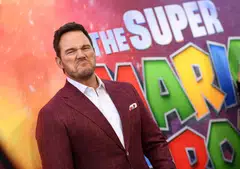 Actor Chris Pratt attending Universal's The Super Mario Bros Movie special screening at the Regal LA Live in Los Angeles on Apr 1. The video game-based film earned an estimated US$40 million for the Friday-through-Sunday period in the US and Canada, for a domestic total so far of US$490 million.