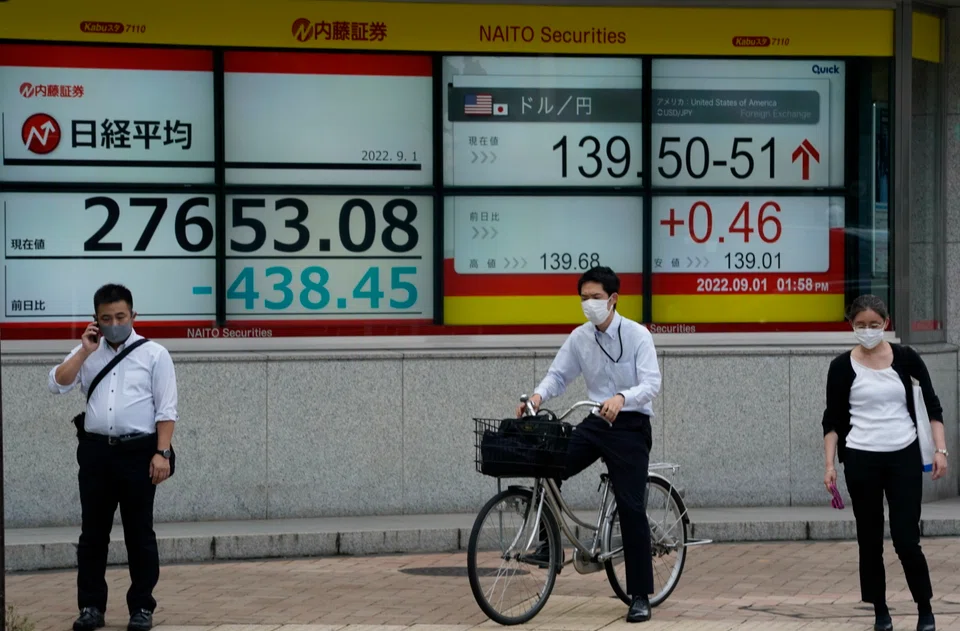 In early trade Tokyo, Hong Kong, Shanghai, Singapore and Manila all fell, though Sydney, Seoul and Jakarta edged up. 