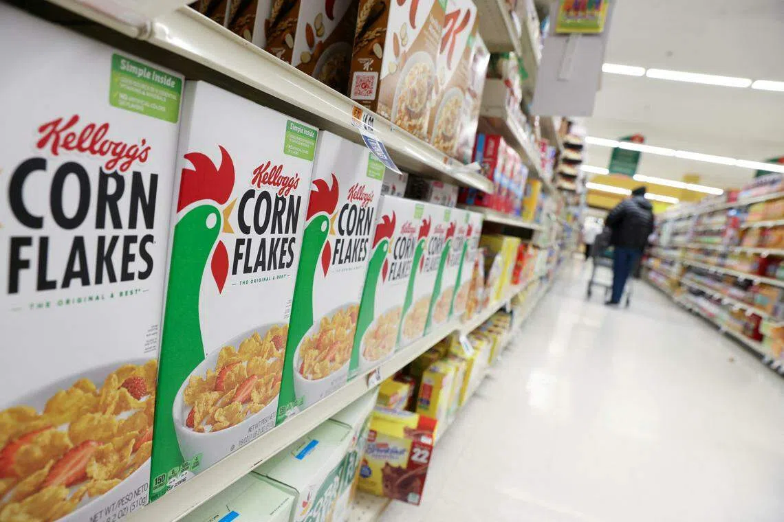 KELLOGG raised its 2022 forecast on Thursday (May 5), banking on more price increases to help counter the impact of supply shortages stemming from a workers' strike at the company's US plants last year and the war in Ukraine.