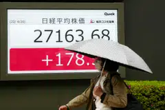 Equities fell in Australia, Singapore, Seoul and Tokyo on Monday.