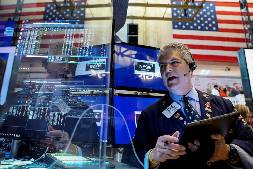 The Dow Jones Industrial Average fell 48.35 points, or 0.15 per cent, at the open to 31,826.49.
