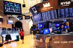 Traders on the floor of the New York Stock Exchange.  The Fed’s aggressive tightening, which is pushing up US yields, is expected to keep drawing money away from Emerging Asia markets.  