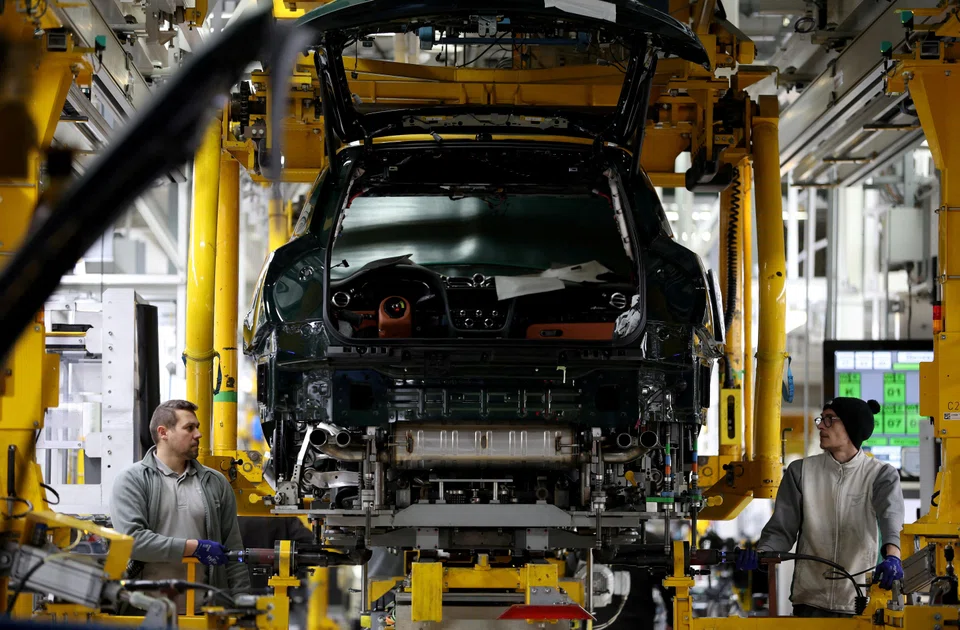 Recent UK official data showed that manufacturing output in September was 5.8 per cent lower than a year earlier.