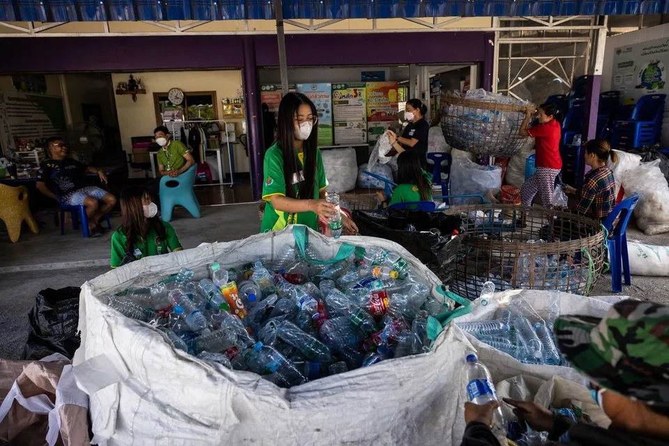 Thailand generates about 2 million metric tons of plastic waste annually, of which only about a quarter is recycled, according to the government. 