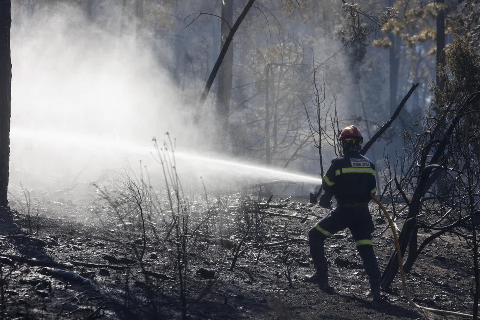 The blazes came on top of another wildfire still burning eight days after it started in woodlands in the eastern Valencia region and yet another that has swept through 1,100 hectares of land in Galicia in the northwest.