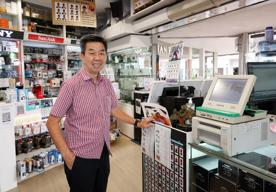 Loh Chee Liueh, owner of photography equipment store M S Color.