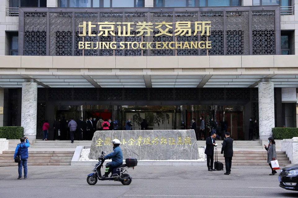 The Beijing exchange has rejected filings of major shareholders planning to sell shares in a company they own.