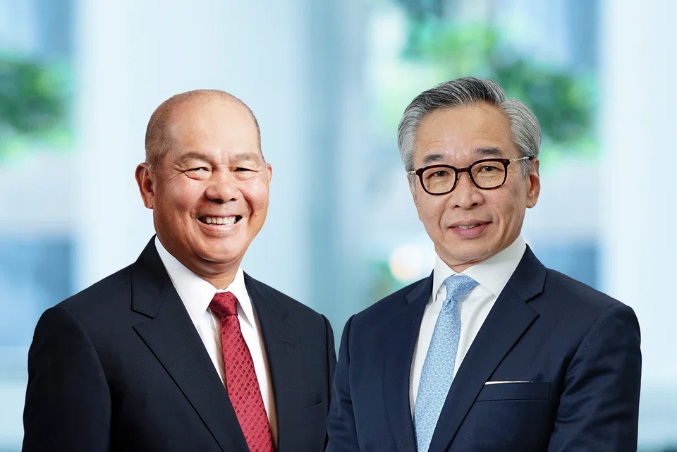 Bob Tan (left) is stepping down as part of Clas’ board renewal process.  Lui Chong Chee (right) will replace him as board chairman and chairman of the nominating and remuneration committees. 
