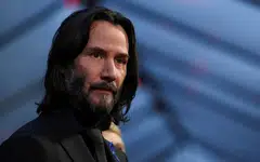 Keanu Reeves attends the premiere for the film "John Wick: Chapter 4", in Los Angeles. Reviews have been mostly positive: “Would that all action films were so well and cleanly choreographed,” the Washington Post gushed.