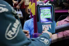 Unlike a card-based system, which stores data directly on the cards and processes transactions instantly when passengers tap out of MRT stops or buses, SimplyGo handles fare payments on back-end servers.