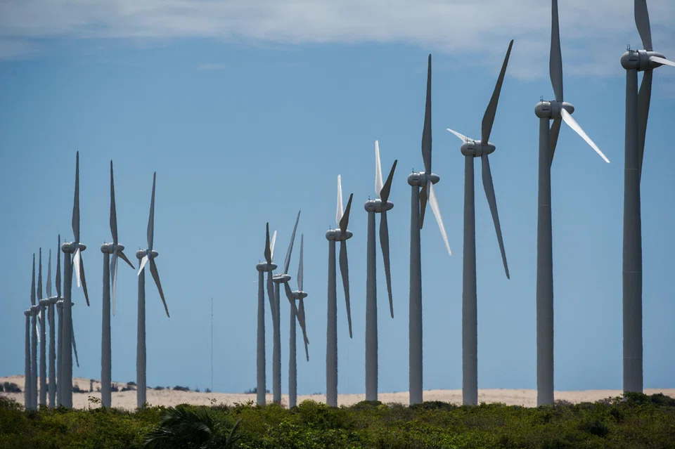 Helping slow the rise in planet-heating emissions, power from wind turbines and solar panels was up to 12 per cent from 10 per cent in 2021 and five per cent in 2015.