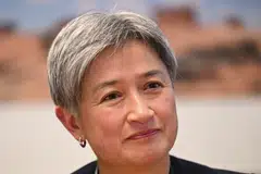 Foreign Minister Penny Wong said the city’s status should be decided by Israeli-Palestinian peace talks.