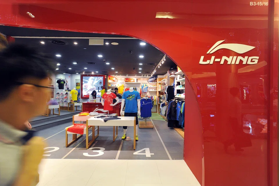 The Li Ning Sports Singapore retail outlet in Ion Orchard. Li Ning Sports Singapore ceased to exist by the end of 2012 – a victim of the parent firm’s radical cost-cutting amid fierce competition.