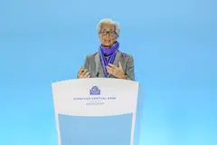 ECB president Christine Lagarde says there will likely be more 50 basis point rate hikes for a period of time and that the central bank is not “pivoting” yet.