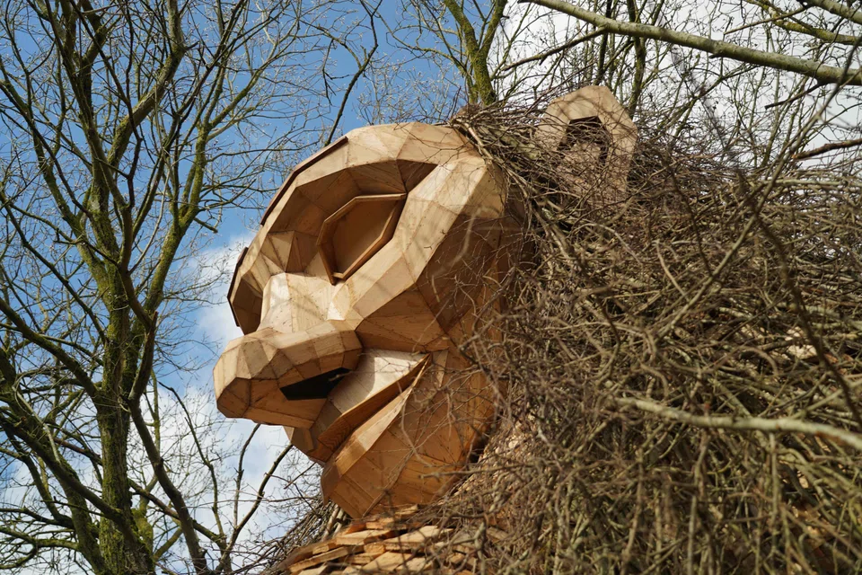Thomas Dambo, best-known for his towering wooden “troll” sculptures, is sending fans on a complex quest to find his recently-completed hundredth troll, one of his fairytale-inspired creations named "Moon Mother".