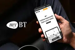 By following keywords, myBT users can personalise their BT reading experience.