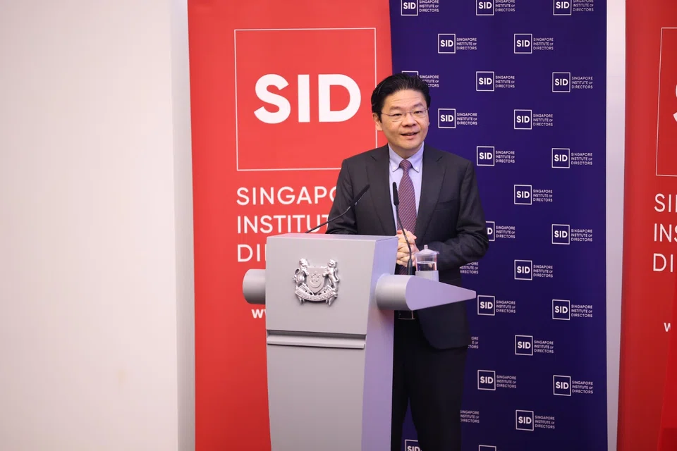 Deputy Prime Minister and Minister for Finance Lawrence Wong notes that the role of company directors and boards will become even more critical for Singapore.