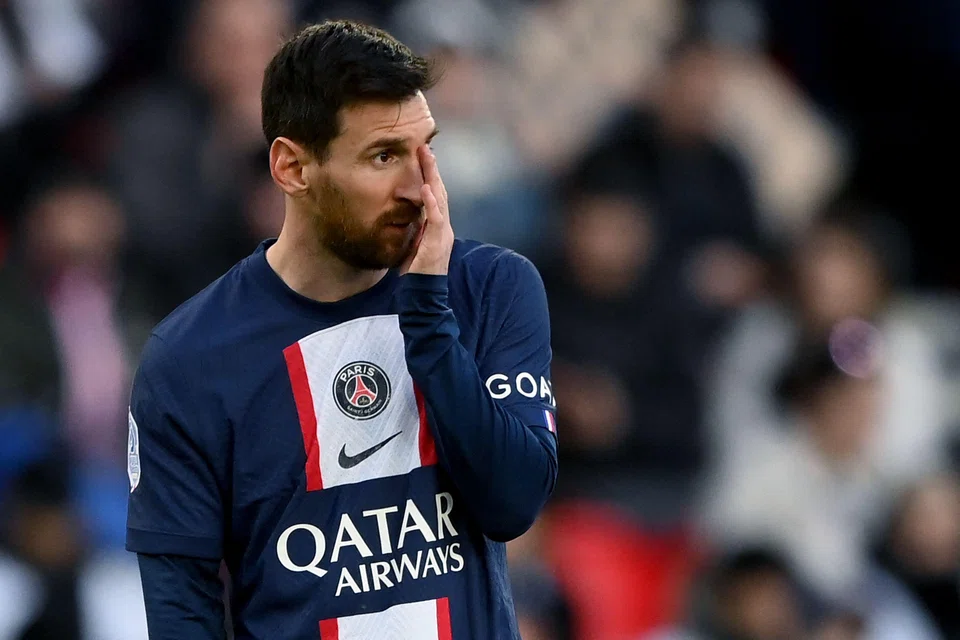 Messi has won two league titles and a French Super Cup with PSG.