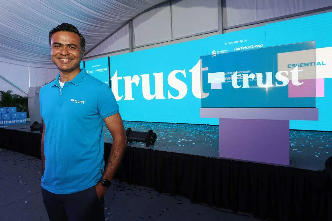 Dwaipayan Sadhu, CEO of Trust, says that the bank is not targeting high-net-worth individuals.
