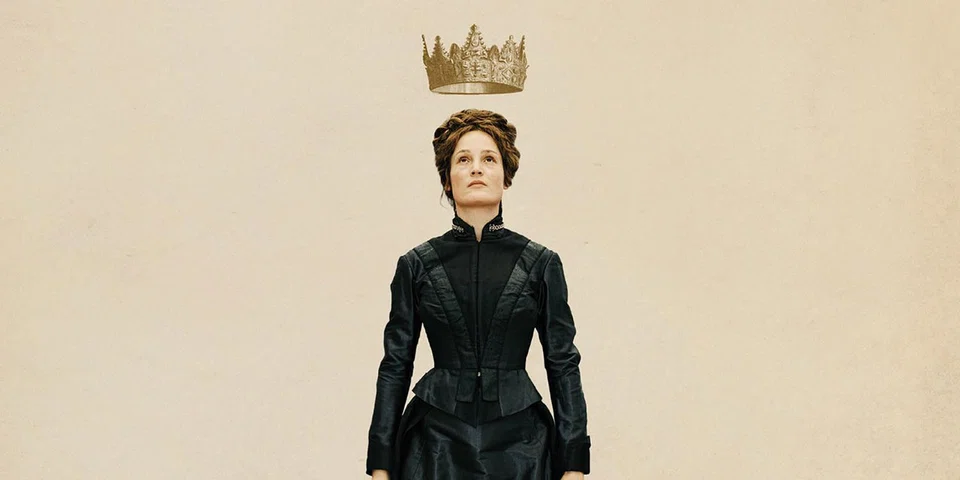 Vicky Krieps is magisterial as Empress Elisabeth in Corsage.