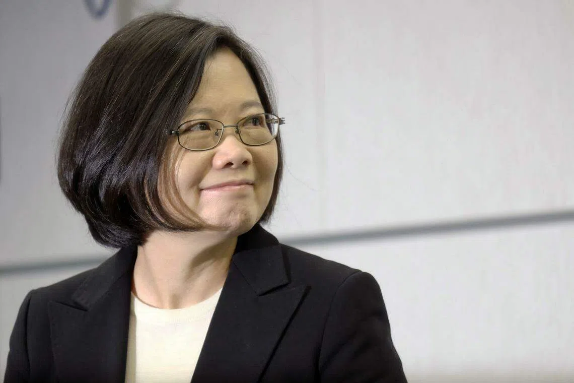 Taiwan leader must convince China she's no "splittist"