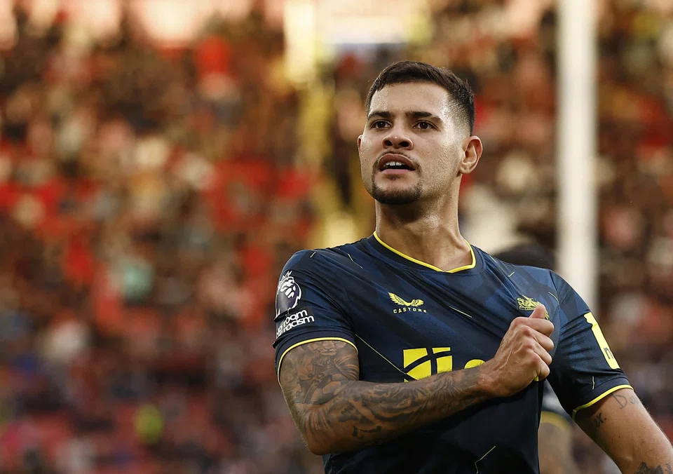 Eight different players got on the scoresheet for Newcastle United in their whopping win over Sheffield United, including Bruno Guimaraes. 