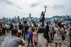 More than 625,000 mainland Chinese arrived during the five-day “Golden Week”, though that was only two-thirds of the number of visitors during the same period before the pandemic closed down travel.