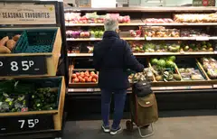 British consumer price inflation slowed to 3.4 per cent in February. 