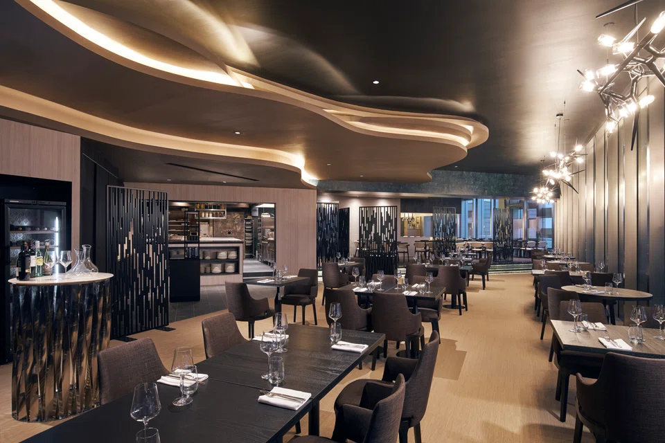 Kaarla's steel and grey interiors.