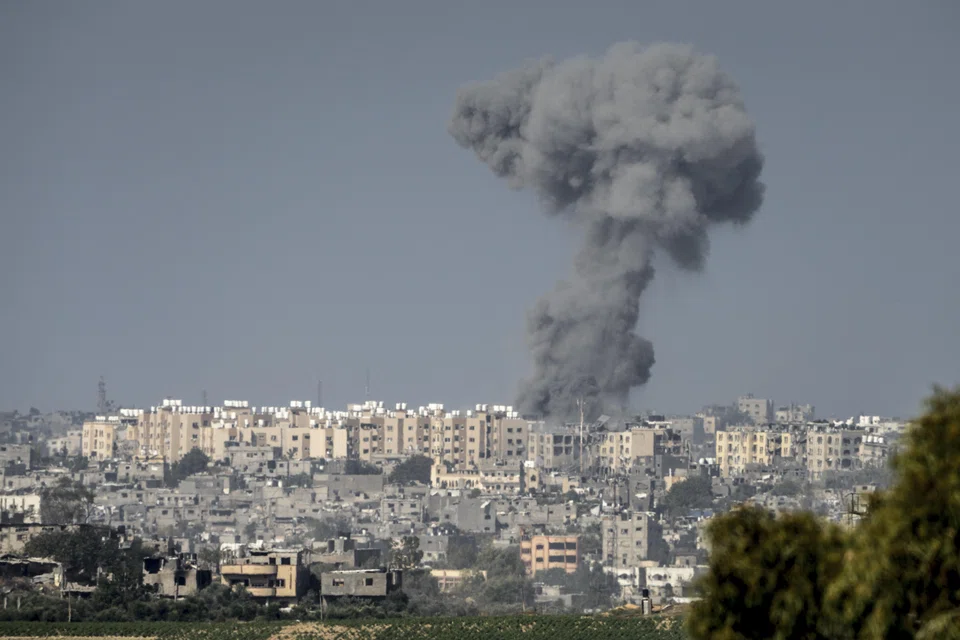 Traders are keeping a fearful eye on developments in the Middle East as Israel presses on with its bombing of Gaza after Hamas militants killed at least 1,400 people in Israel on Oct 7.