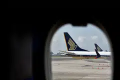 Singapore Airlines' Q1 net profit is at a record quarterly high. 