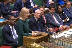 Asked if she remained committed to an earlier pledge to maintain spending levels,Truss replied: “Absolutely, absolutely."